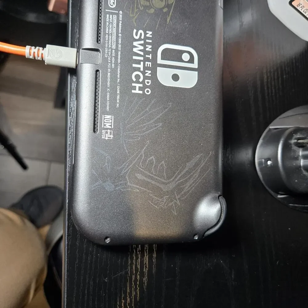 Nintendo Switch Lite Dialga & Palkia Edition Gray Handheld Console 2021